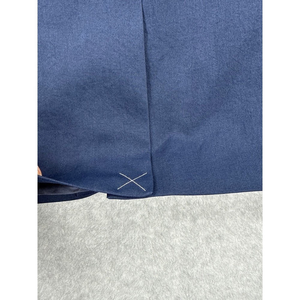 Outerknown Blazer Jacket Womens 6 Blue Single Button Sustainable Bemberg Cupro - Picture 10 of 11